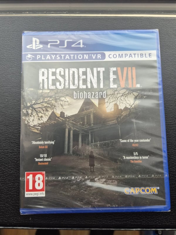 Resident Evil Biohazard PS4 PS5 VR 2019 Game Complete Capcom Brand New