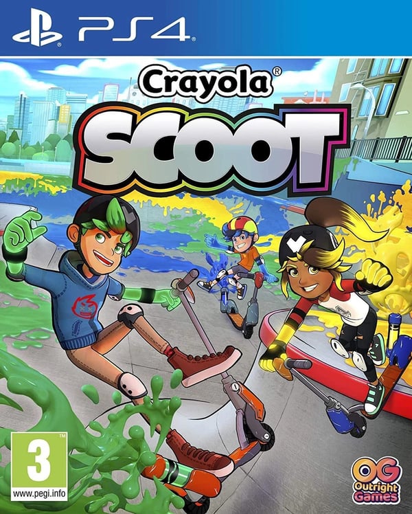 CRAYOLA SCOOT PS4 GAME Brand New