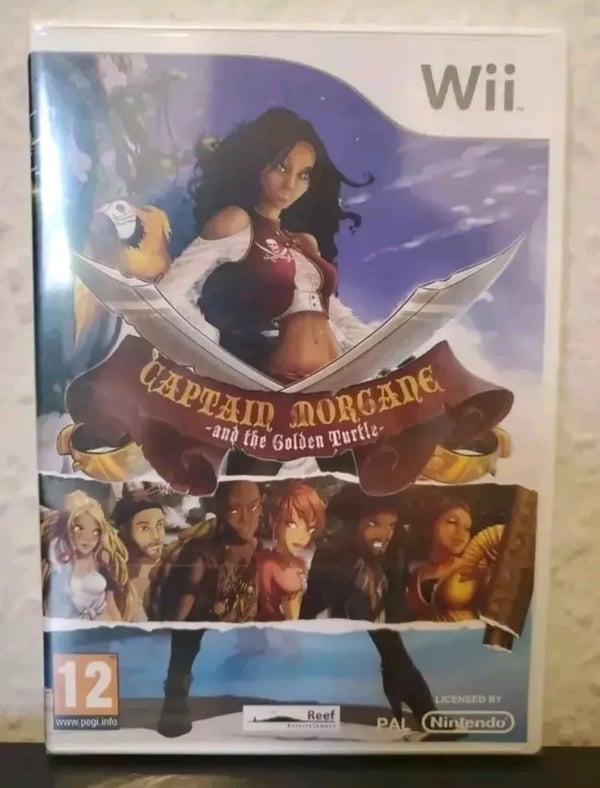 Captain Morgane and The Golden Turtle Nintendo Wii PAL Brand New