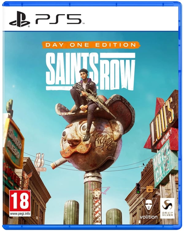 Saints Row Day One Edition (Includes Saints Row Idols Face (Sony Playstation 5) Brand New