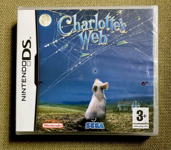 Charlotte's Web NINTENDO DS PAL GENUINE Charlottes Kids Brand New