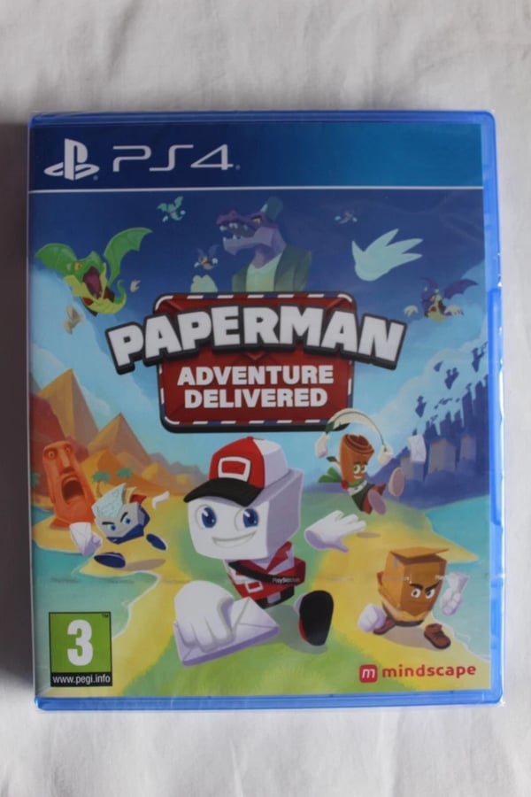 Paperman Adventure Delivered PS4 Playstation 4 Brand New