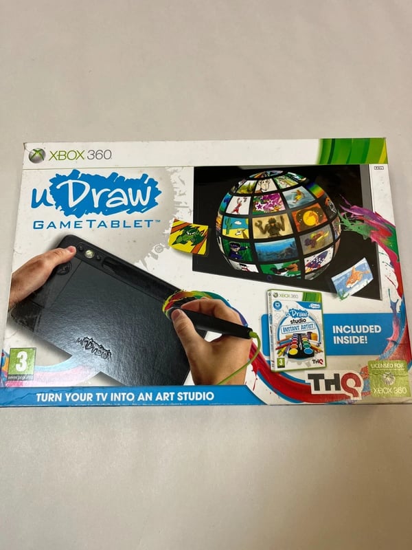 uDraw Game Tablet inc Instant Artist (light wear on box) Xbox 360 Brand New