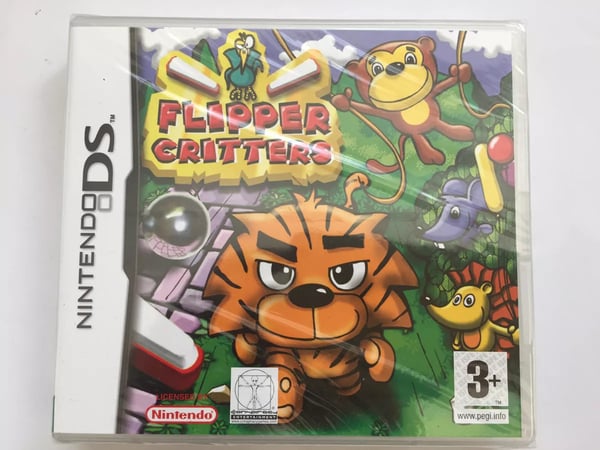 Flipper Critters: The Adventure For Nintendo DS DSi & 2DS ( &) Brand New