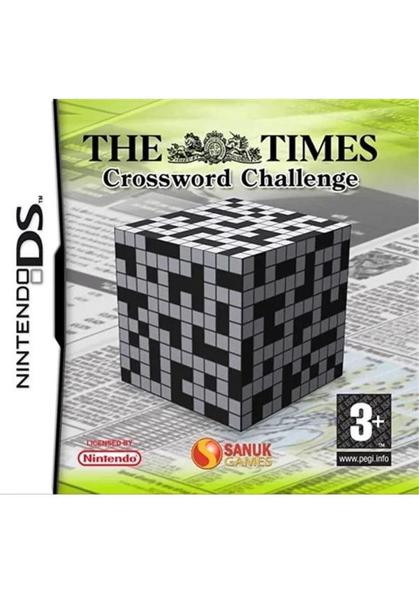 The Times Crossword Challenge (Nintendo DS) Brand New