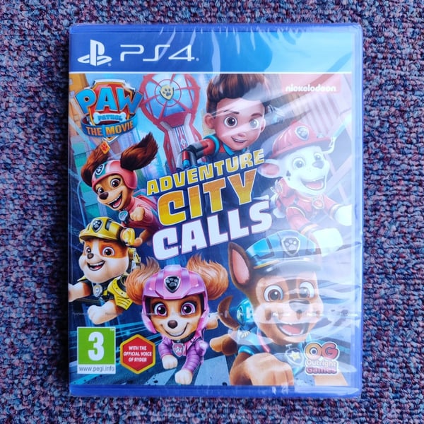 Paw Patrol The Movie Adventure City Calls PlayStation 4 PS4 Game Brand New