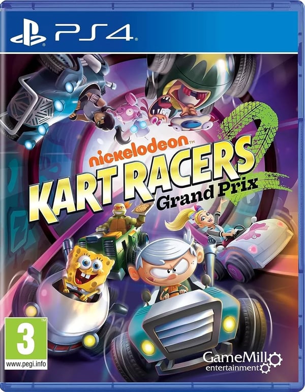 Nickelodeon Kart Racers 2 Grand Prix For PS4 Brand New
