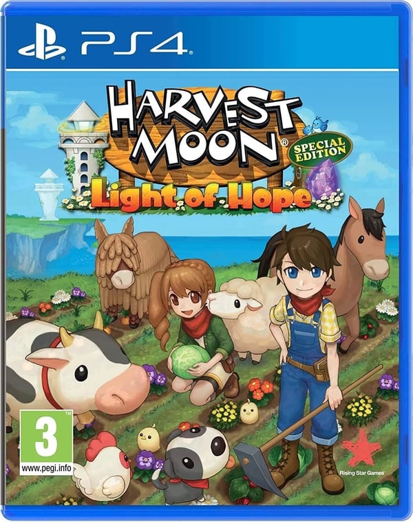Harvest Moon Light of Hope Special Edition (FRE/DUTCH BOX ENG IN GAME)(PS4) Brand New