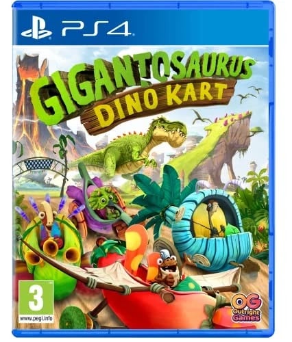 NA Gigantosaurus Dino Kart PS4 46 R1398z Brand New