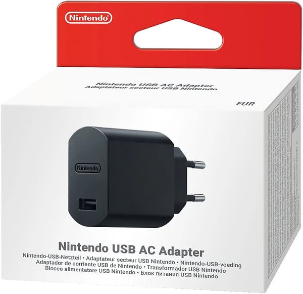 ACCESSOIRE CONSOLE NINTENDO ADAPTATEUR SECTEUR MINI N (Nintendo DS Nintendo 3DS) Brand New