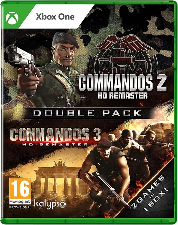 Commandos 2 & 3 HD Remaster Double Pack (Xbox One) Brand New