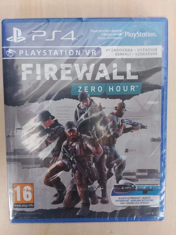 Firewall Zero Hour PS4 VR Required Brand New