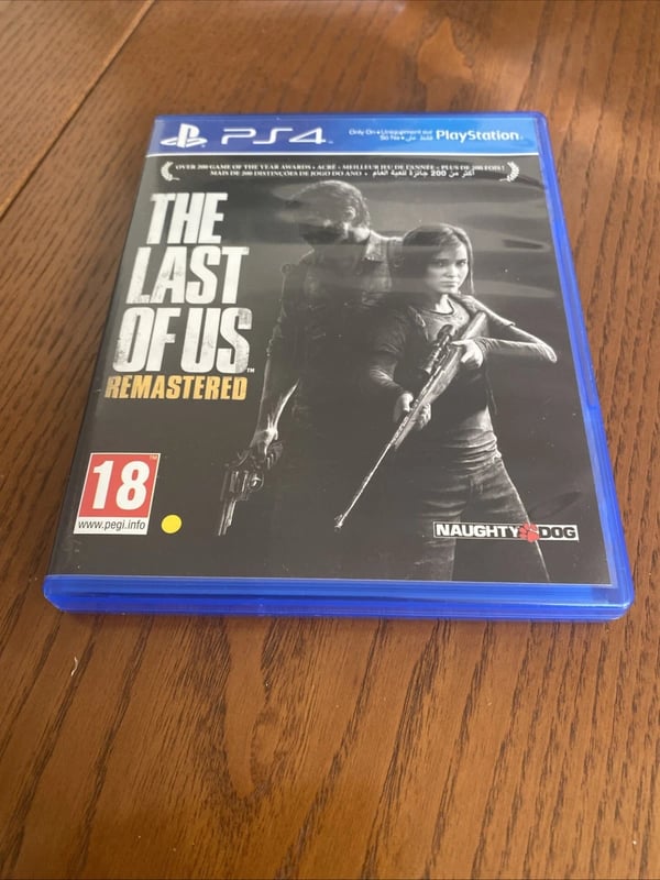 The Last of Us: Remastered PS4 2014) Not Used Brand New