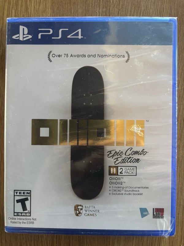 Olli Olli Epic Combo Edition Sony PlayStation 4 PS4 Brand New