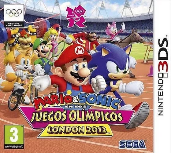 Spa Mario & Sonic London 2012 Olympic Games Nintendo 3DS / 2DS Brand New