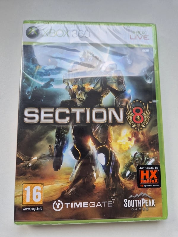 Section 8 Microsoft Xbox 360 Brand New