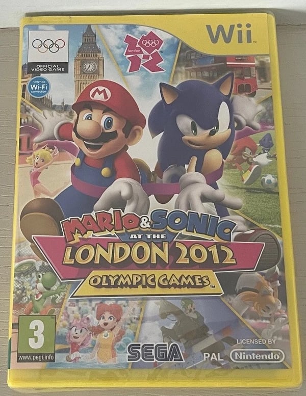 Mario & Sonic at the London 2012 Olympic Games Nintendo Wii ( 2012) Brand New
