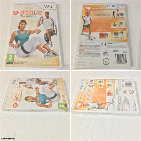 EA Active More Workouts Nintendo Wii / Wii U Fitness Sports Brand New