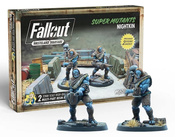 Fallout: Wasteland Warfare Super Mutants Nightkin (Sony Playstation 4) Brand New