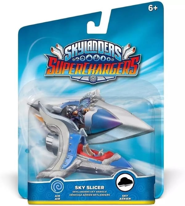 SKYLANDERS SUPERCHARGERS SKY SLICER VEHICLE NFC FIGURE PS3 PS4 XBOX One 360 WIIU Brand New