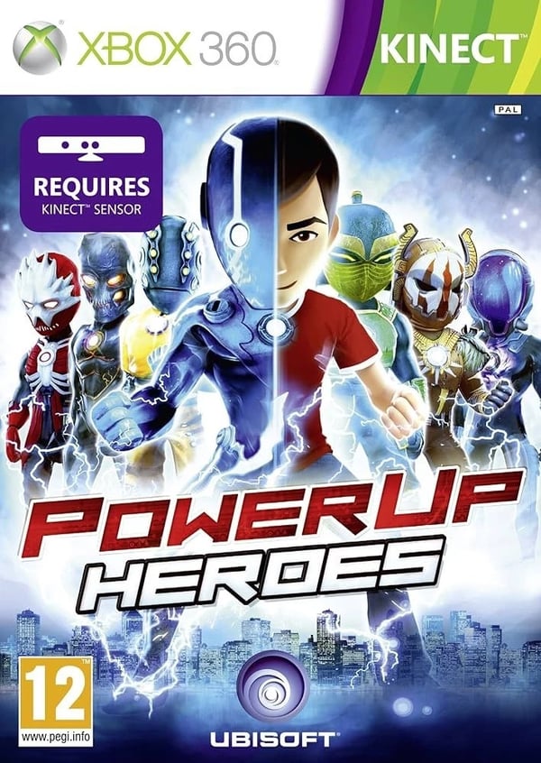 PowerUp Heroes Requires Kinect (Xbox 360 Game) [PAL] Brand New
