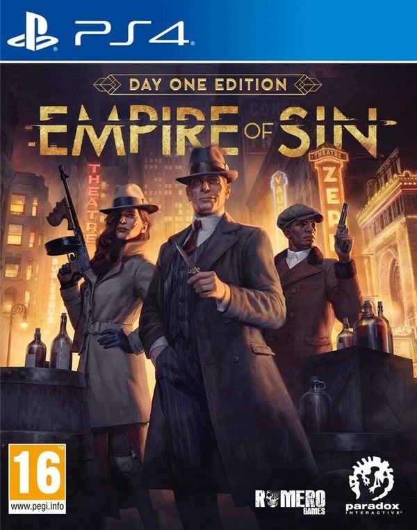 Empire of Sin Day One Ed PS4 (Sony Playstation 4) Brand New