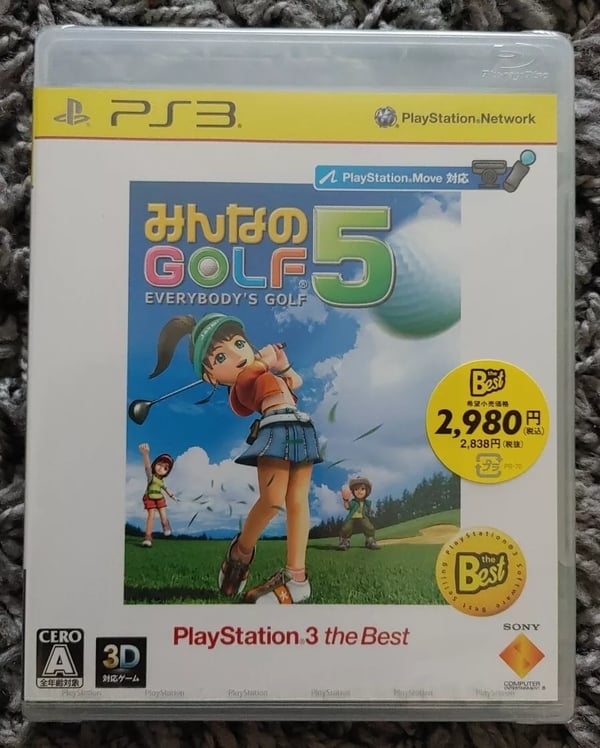 Everybody's Golf 5 Best Edition Japanese PlayStation 3 Brand New