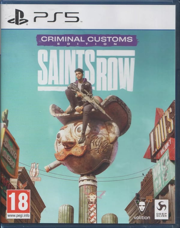 Saints Row CRIMINAL CUSTOMS EDITION PS5 Playstation 5 18 Brand New