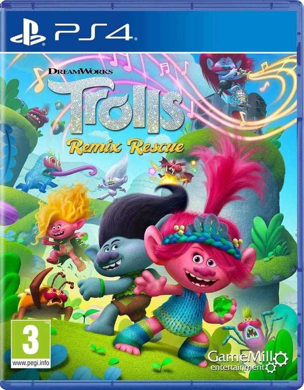 TROLLS REMIX RESCUE PS4 GAME Brand New