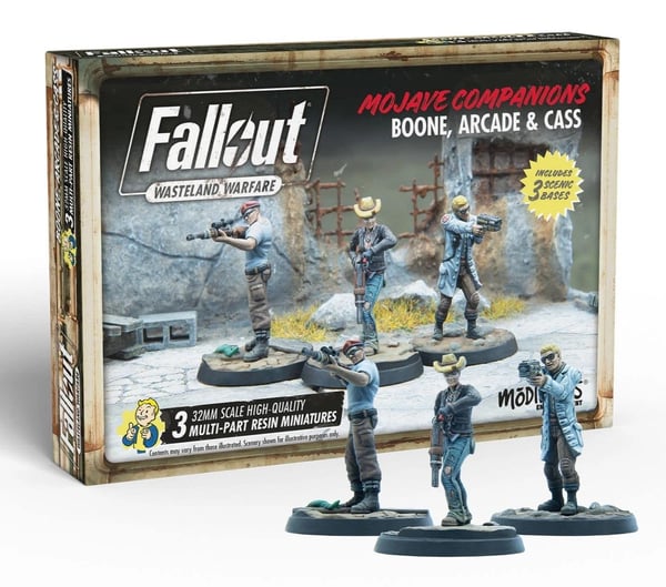 Fallout Wasteland Warfare Boone Arcade and Cass (Sony Playstation 4) Brand New