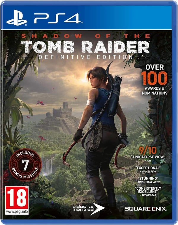 Shadow of the Tomb Raider Definitive Edition (English/French Box) (PS4) Brand New