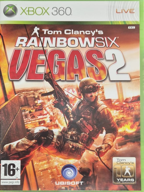 Tom Clancy's Rainbow six Vegas 2 Xbox 360 Game XBOX360 Game PAL Brand New