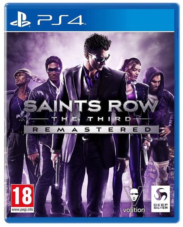 Saints Row The Third Remastered (PS4) (Sony Playstation 4) Brand New