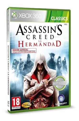Assassins Creed Brot Assassin's Creed Brotherhood Spanish Box DEL R59z Brand New