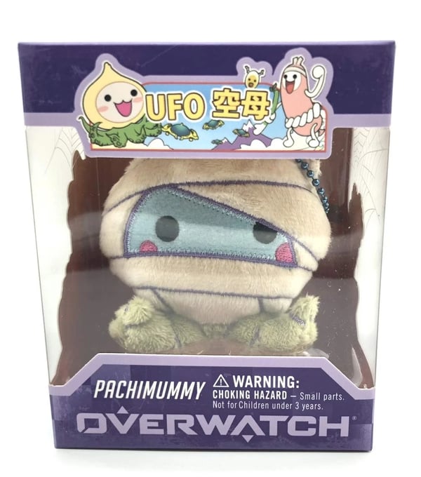 Official Blizzard Overwatch Micro Pachimari Plush Pachi (Not Machine Spacific) Brand New