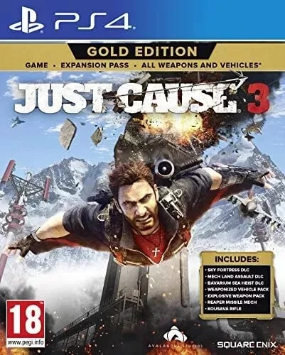 Just Cause 3 Gold Edition (PS4) Brand New