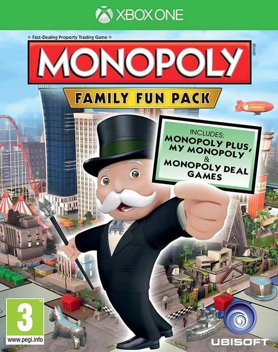 Monopoly: Family Fun Pack (Xbox One) Brand New Monopoly: Family Fun Pack (Xbox One) Brand New