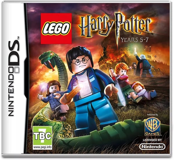 LEGO HARRY POTTER YEARS 57 NINTENDO DS GAME (SPANISH BOX MULTI LANGU GAME) Brand New