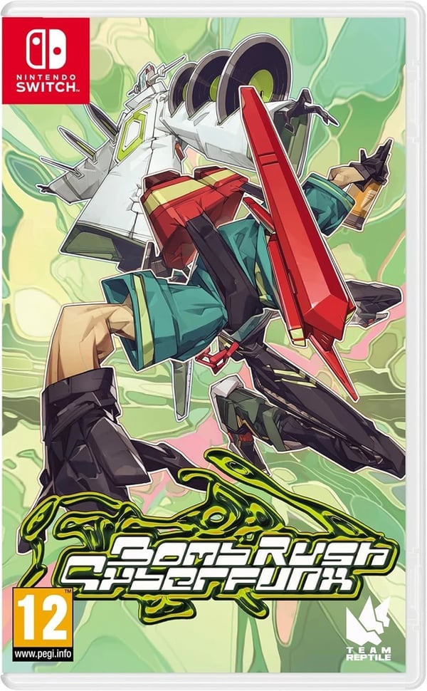 BOMB RUSH CYBERFUNK SWITCH GAME Brand New
