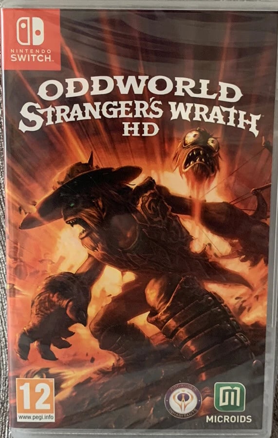 ODDWORLD Stranger's Wrath HD Switch Brand New
