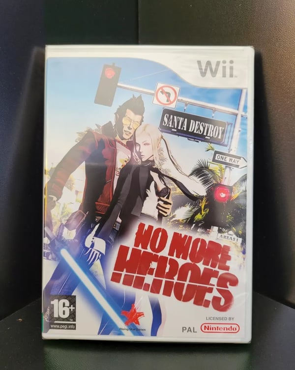 No More Heroes Nintendo Wii version NOT Import Or Budget Brand New