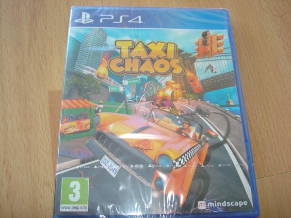 TAXI CHAOS Sony Playstation 4 PS4 Game Brand New