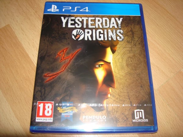 YESTERDAY ORIGINS Sony Playstation 4 PS4 Game Brand New