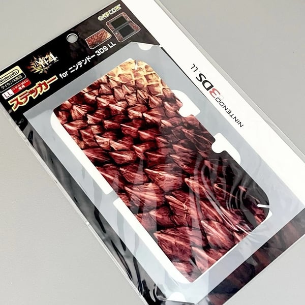 Nintendo 3DS XL LL Games Console Skin Monster Hunter 4 Ultimate Brand New Nintendo 3DS XL LL Games Console Skin Monster Hunter 4 Ultimate Brand New