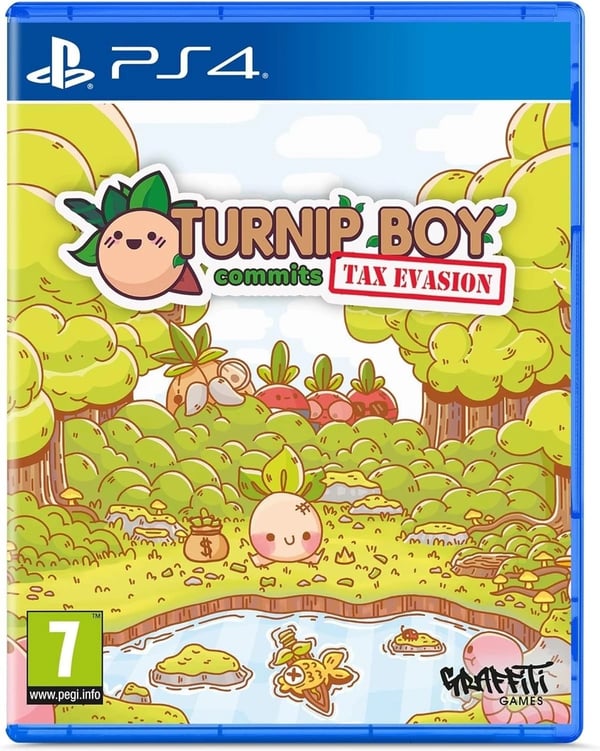 Turnip Boy Commits Tax Evasion PS4 (Sony Playstation 4) Brand New