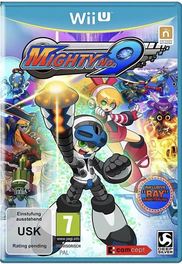 Wii U Mighty No 9 Ray Edition (German Cover) English gameplay Brand New