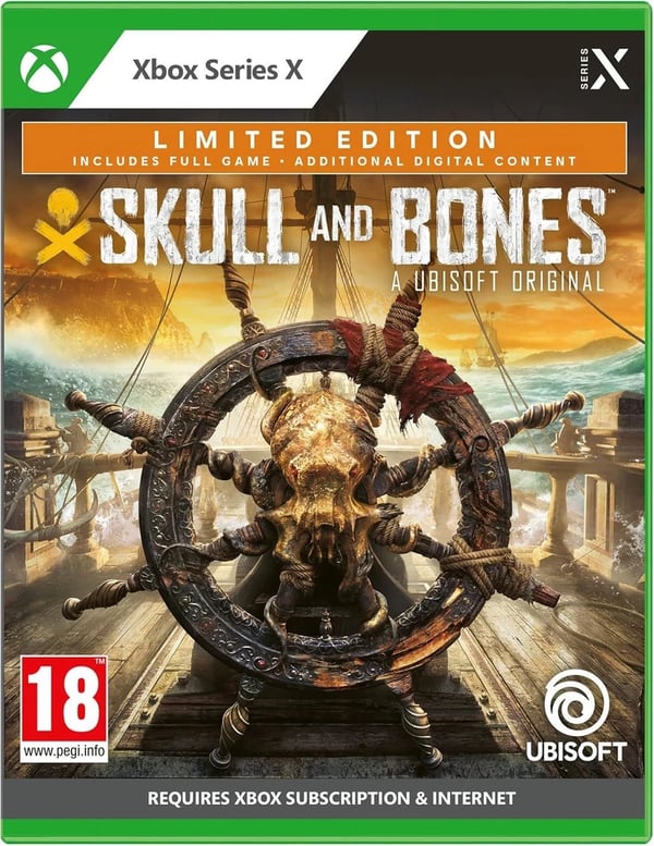 SKULL AND BONES XBOX SERIES X GAME (LIMITED EDITION) Brand New