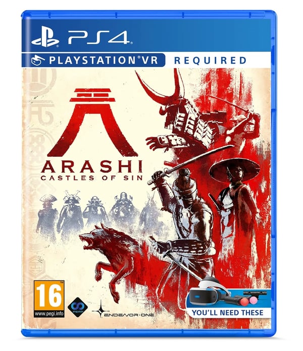 Arashi Castles of Sin (PS4) (PS4) Single (Sony Playstation 4) Brand New