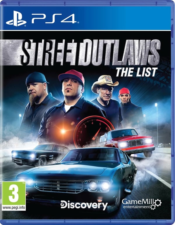 Street Outlaws The List (Sony Playstation 4) Brand New