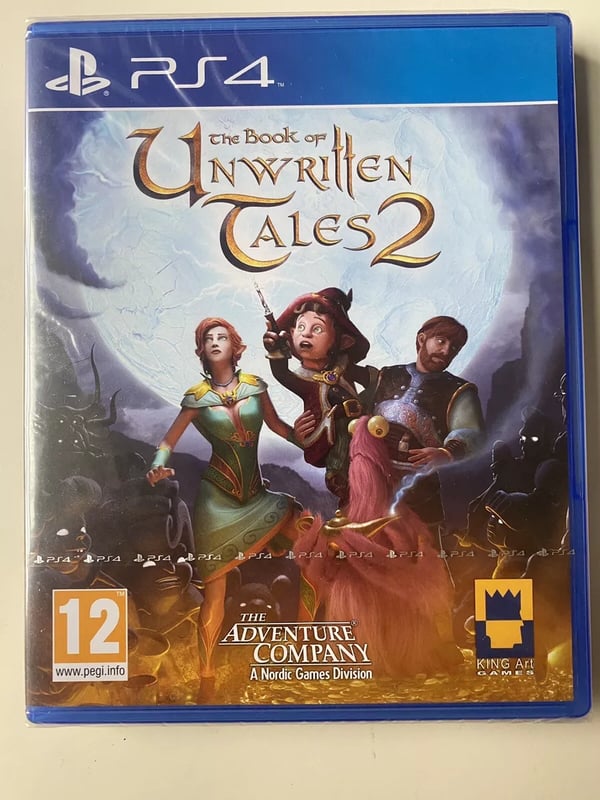 Book of Unwritten Tales 2 (PS4) PlayStation 4 (Sony Playstation 4) Brand New